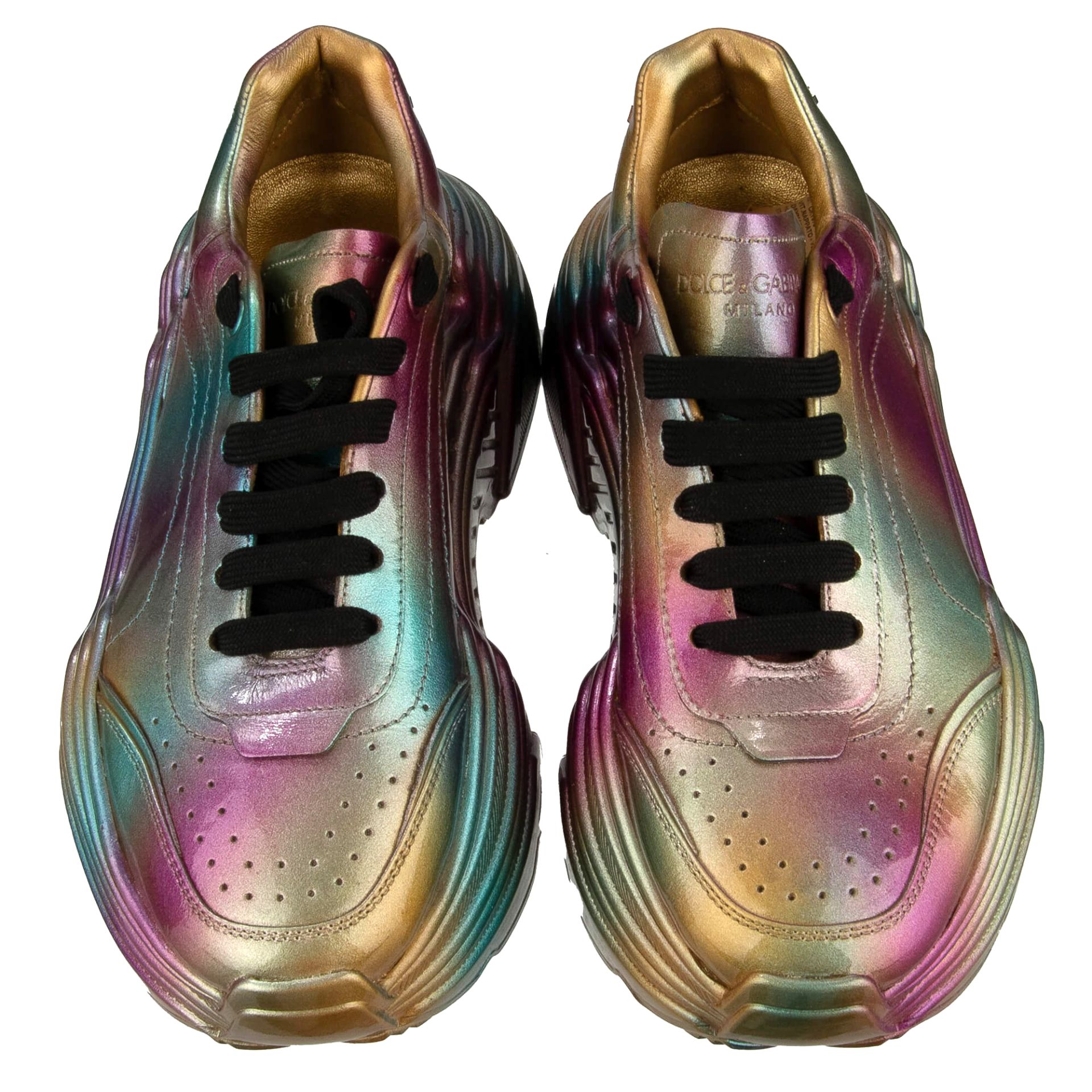 DOLCE&GABBANA キラキラスニーカー DOLCE&GABBANA - ドルチェ&ガッバーナ ラメスニーカー 35の通販 by